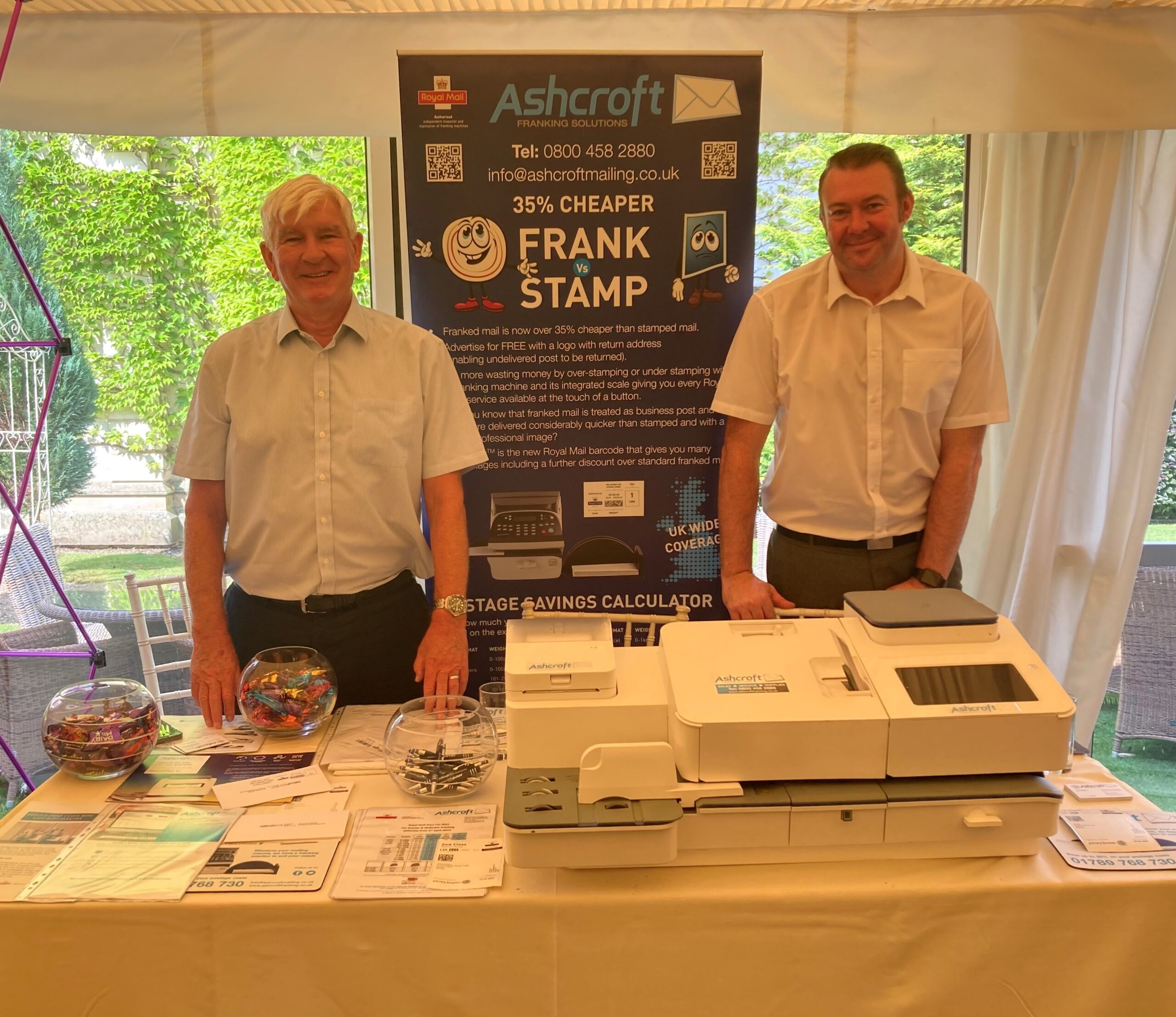 Ashcroft Mailing attend Auditel Supplier Exhibition 2023